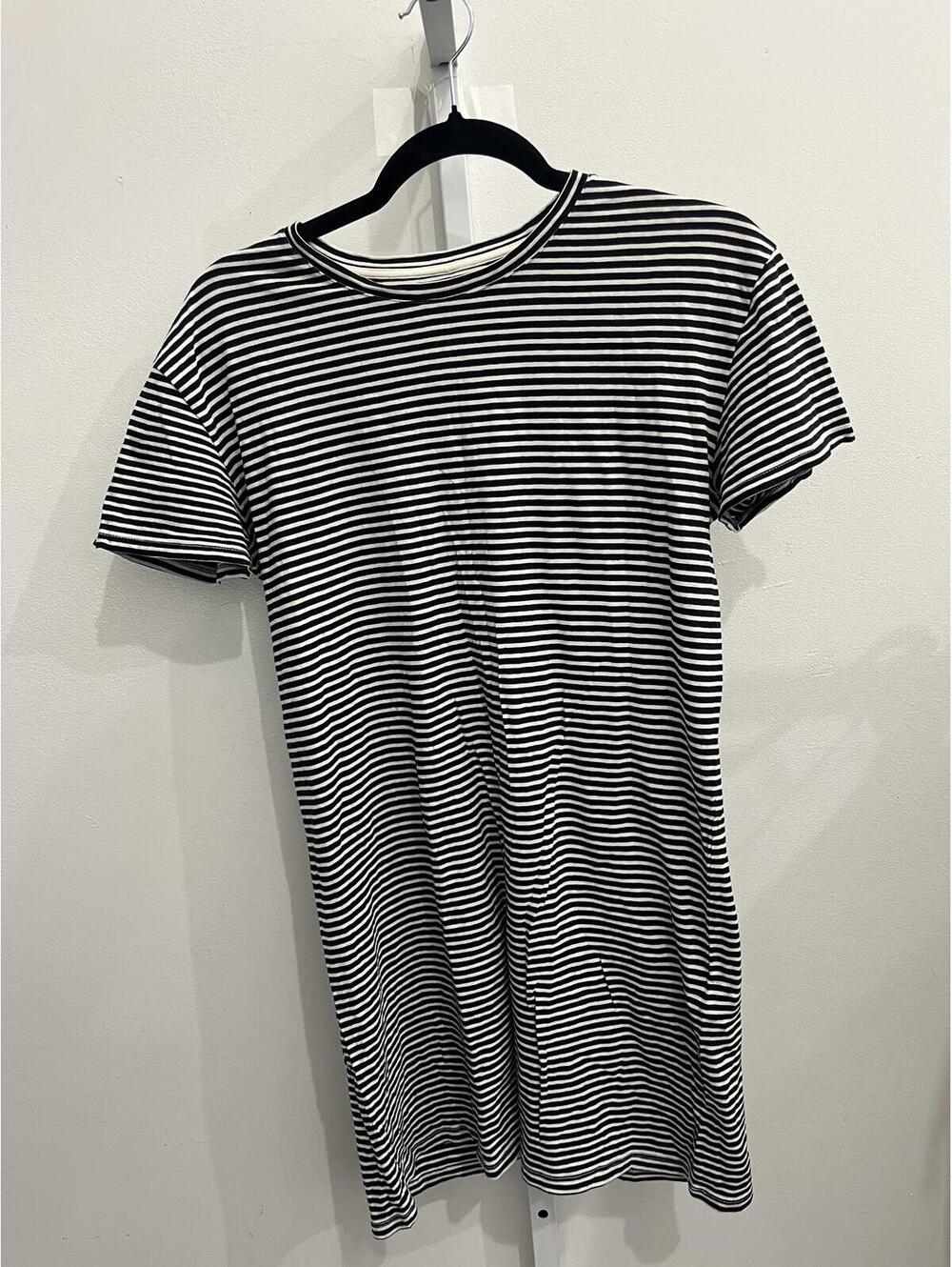 Everlane Striped Cotton T-Shirt Dress